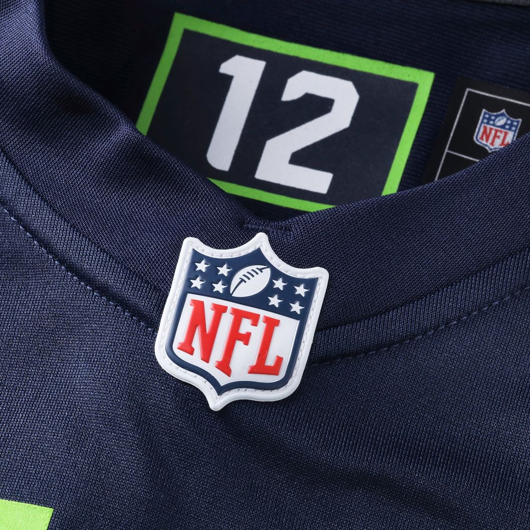 12s Seattle Seahawks Nike Team Game Jersey - College Navy