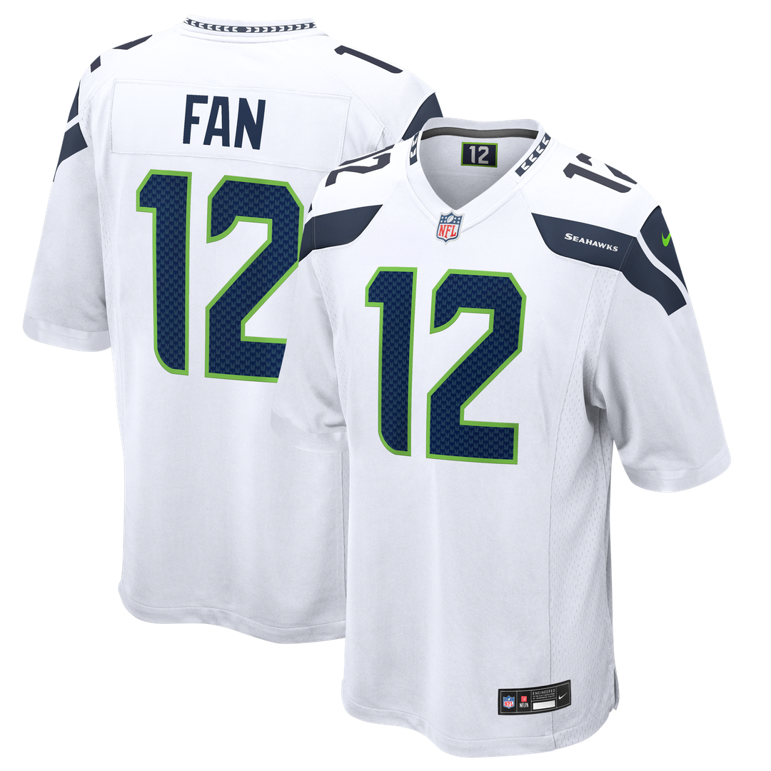 12s Seattle Seahawks Nike Team Game Jersey - College Navy